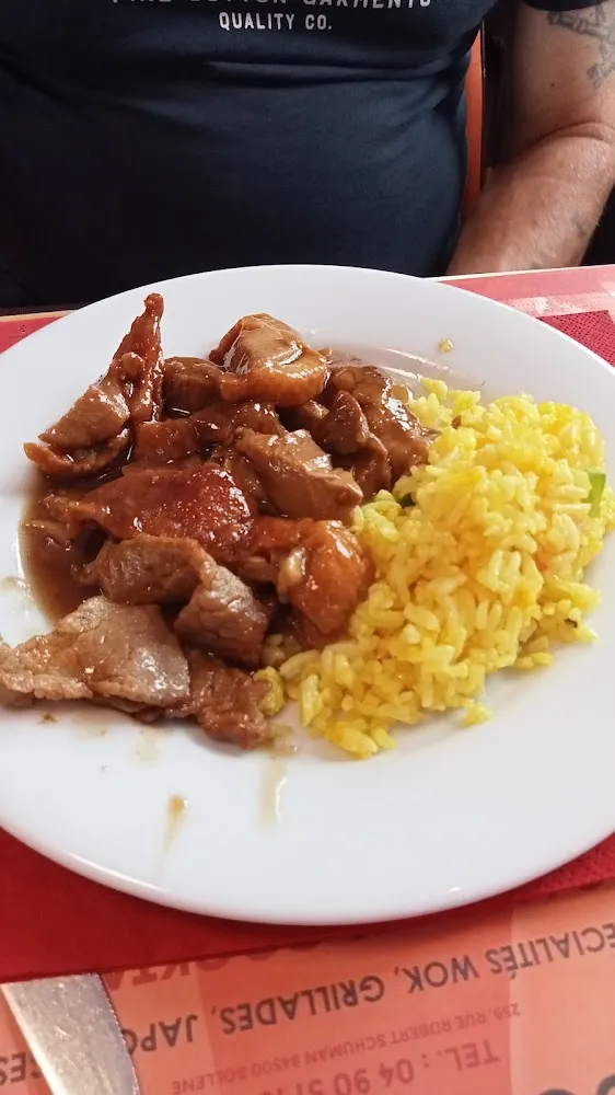 Porc Au Caramel Riz
